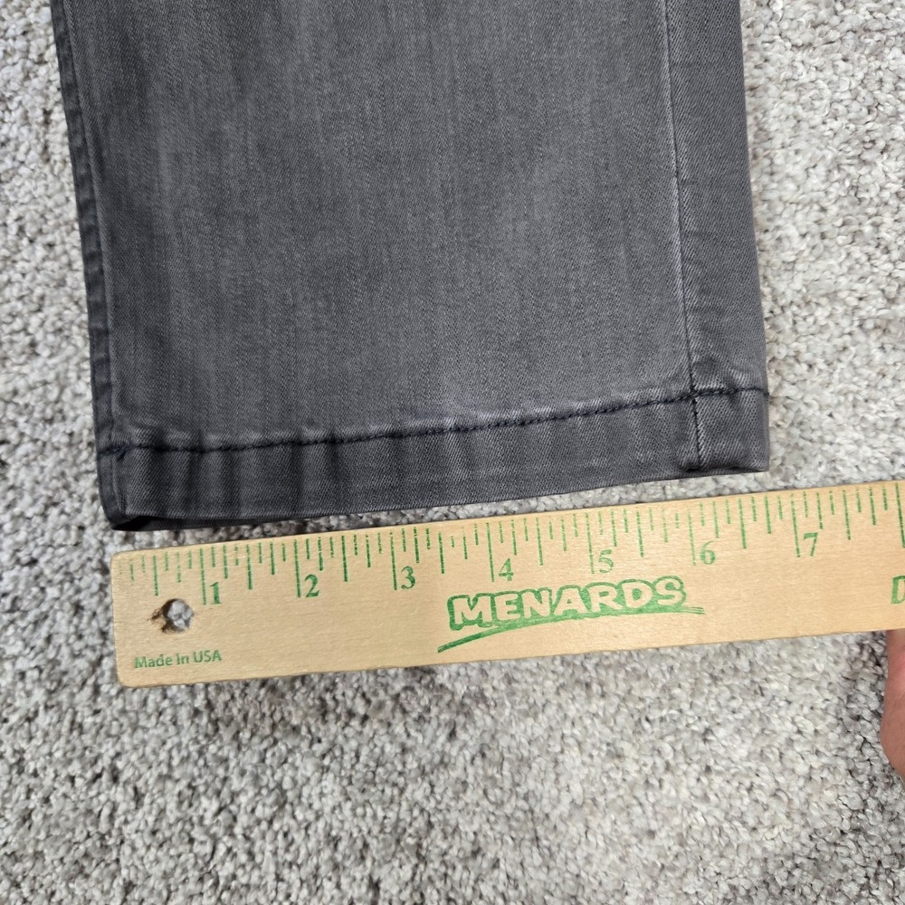 Mugsy Jeans Beans Gray Stretch Slim Straight Denim Pants 35x32 (fit 34x31) - Picture 10 of 11